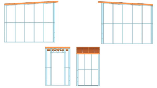 Shed Steel Frame Kitset - 3m x 1.6m FREE DELIVERY* - Image 3